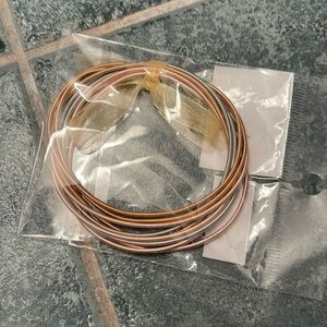 Guitar string bracelet